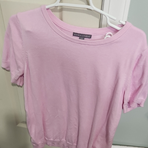 Jessica London Pink Women's Sweater Set - Picture 3 of 3